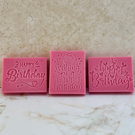 3 Birthday Wax Melts