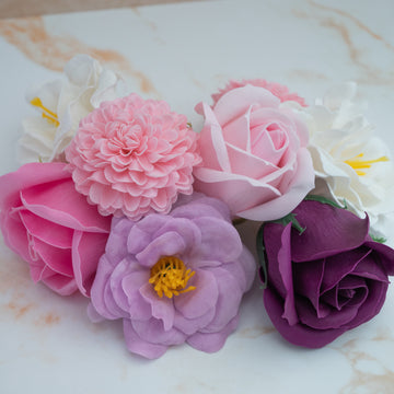 Bath Soap Flowers