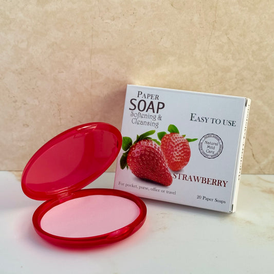 Strawberry Paper Soap