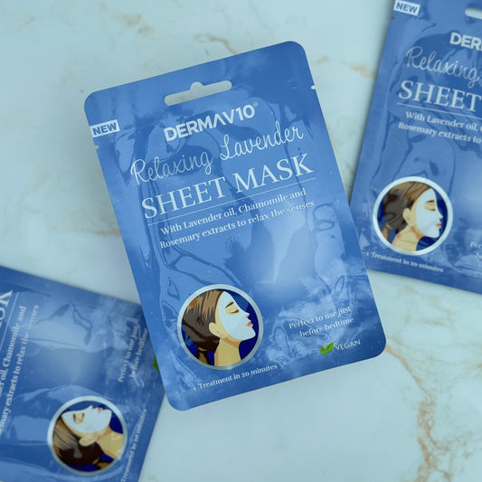 Lavender Sheet Mask