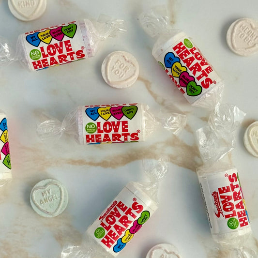 Love heart sweets 