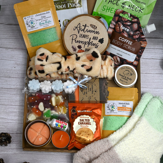 autumn pamper hamper