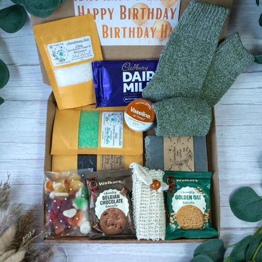 Pamper pack for him, Letterbox gift for men