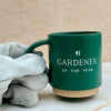 Gardener of the Year Mug with Gloves