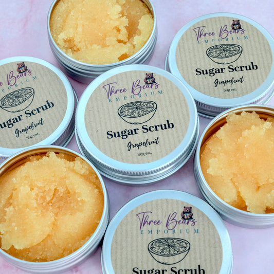 Grapefruit Sugar Scrub