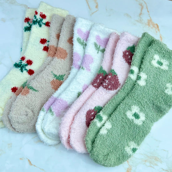 Cosy Socks Selection, 5 different designs available
