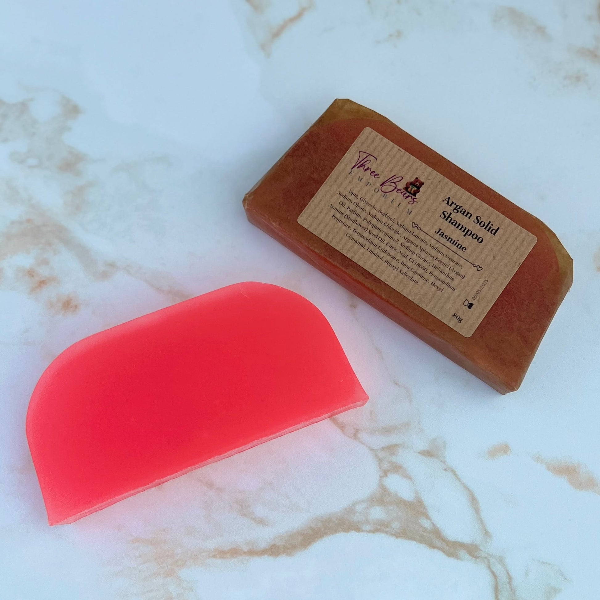 Solid Shampoo Bar in Jasmine scent